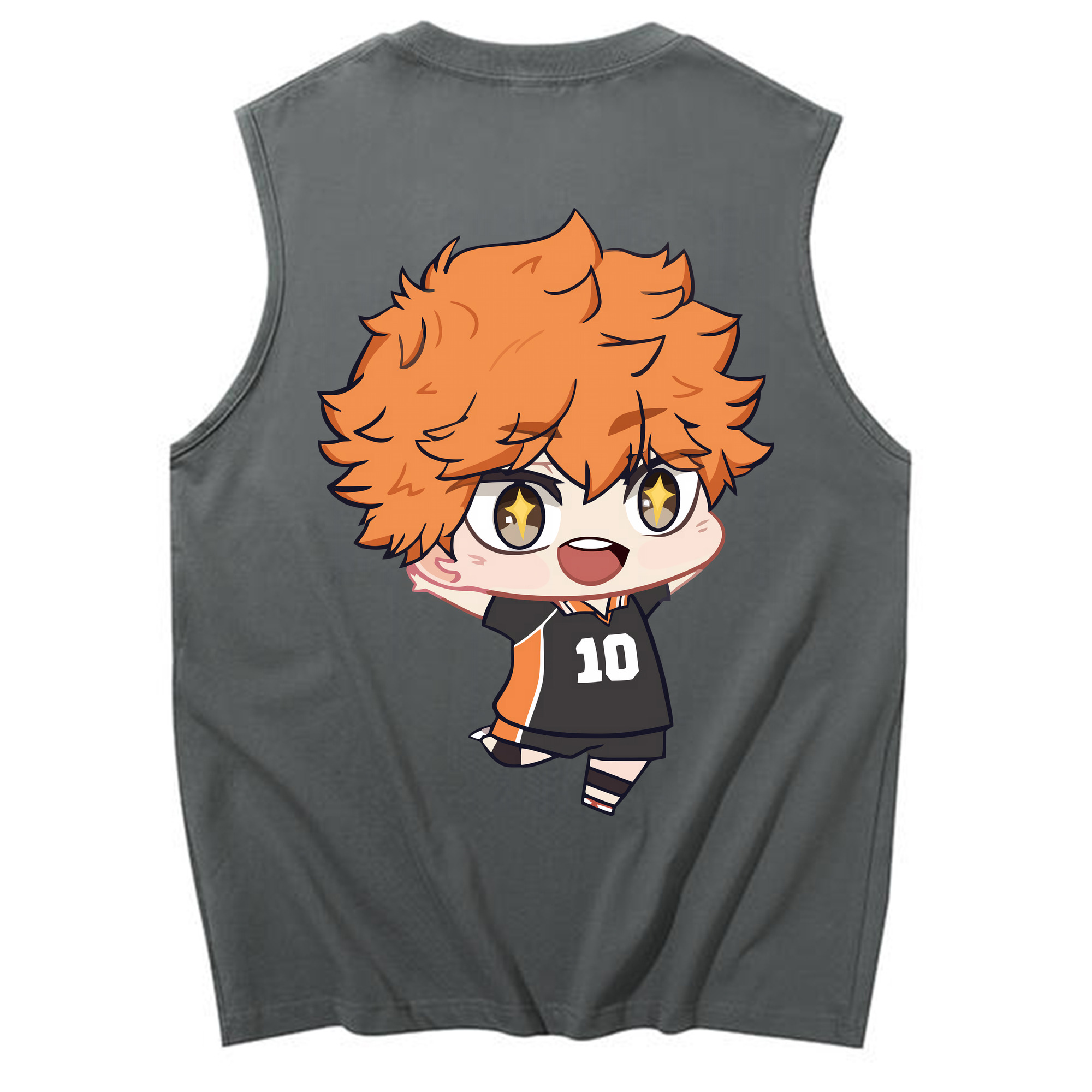 （画像用） ハイキュー!! Haikyu!! コットン100％タンクトップ（背面プリント）